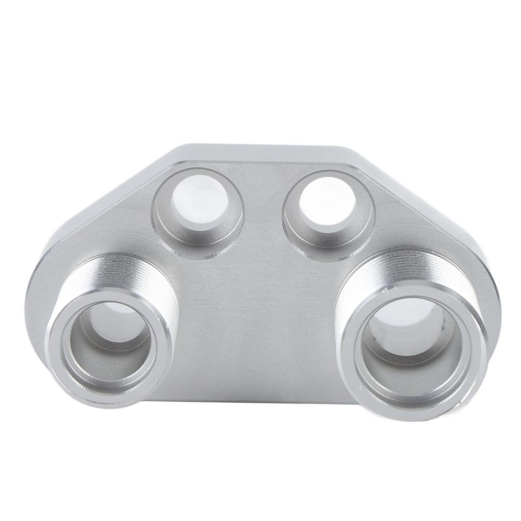 AC-Kompressor-Adapter Swap Billet-Aluminium Kompressor Gerader Adapter für Sanden SD7B10 7176