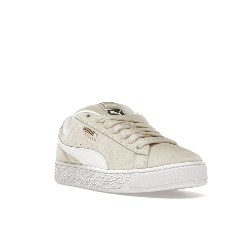 Puma Suede XL Sugared Almond Unisex Sneakers Cream White 395205-09