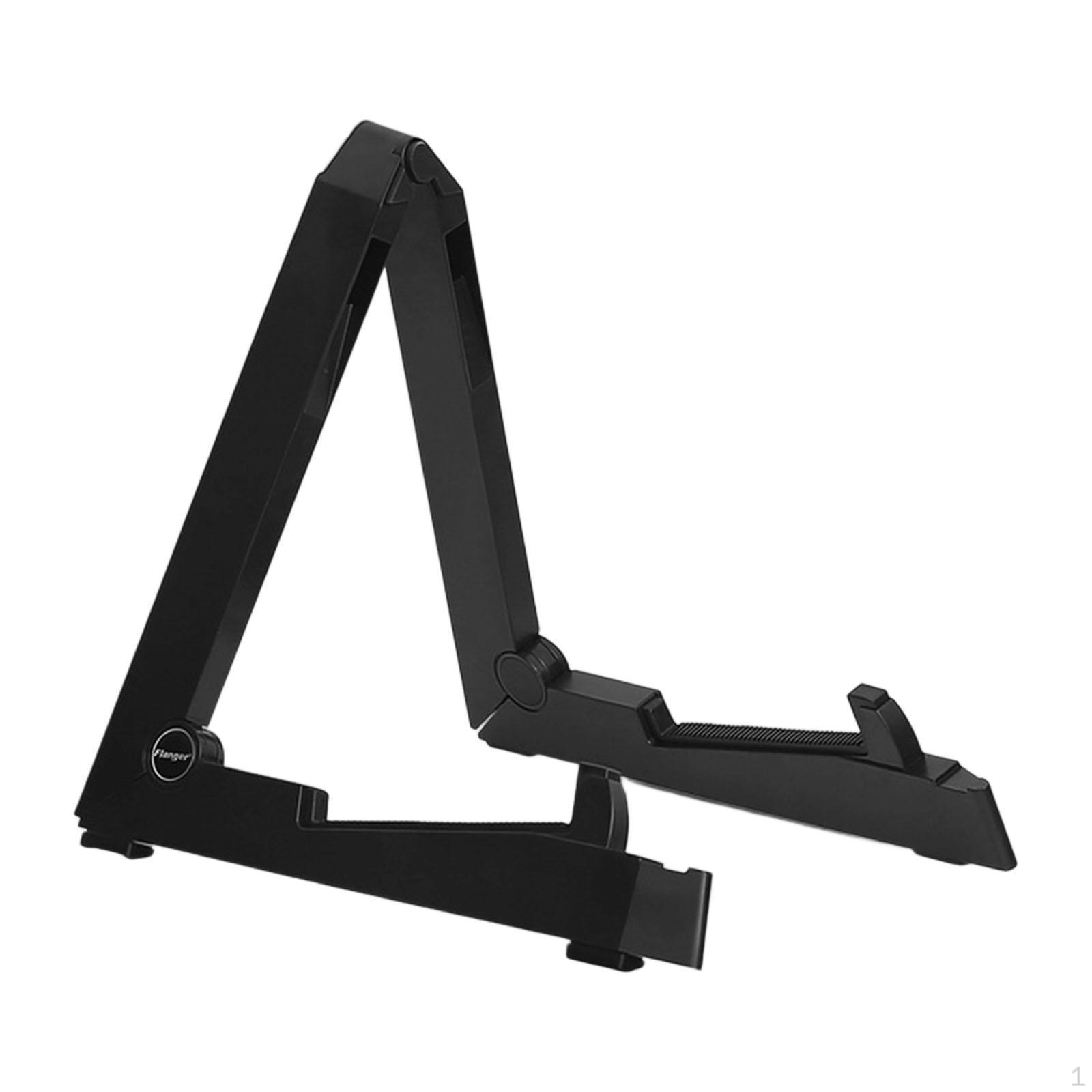 

Folding Guitar Stand A Frame Floor Support for Electric Bass Ukulele and Classical Instruments