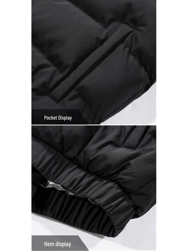 Plus-Size Intelligent Temperature Control Heating Vest with Nine Heating Zones