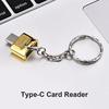 Type C To TF Adapter OTG Card Reader Mobile Phone Memory Card Reader USB Adapter