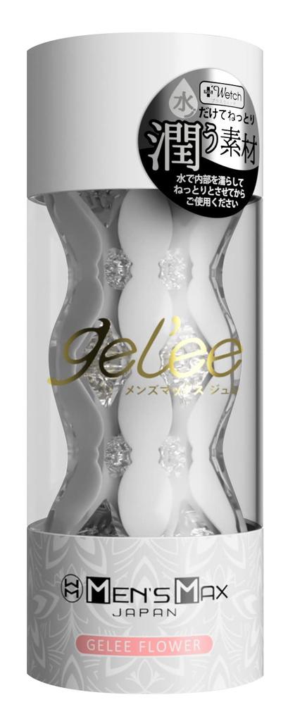 Max Jelly Flower A masturbator made of moisturizing water material and crystal gel that moisturizes with just Weight Highly For Drying stand and