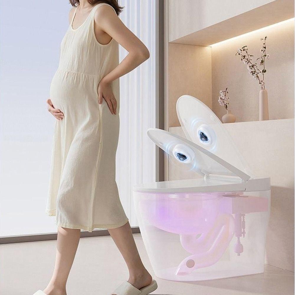 Automatic Induction Toilet Lid Clean UV Light IPX4 Waterproof Smart Toilet Seat Sanitizer  Home Use