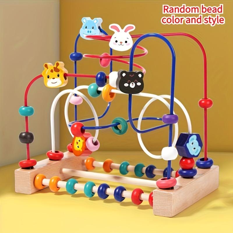 

Toys for Infants, Puzzles Wrapped in Beads, Toys for Toddlers to Figure Out And Learn About The World