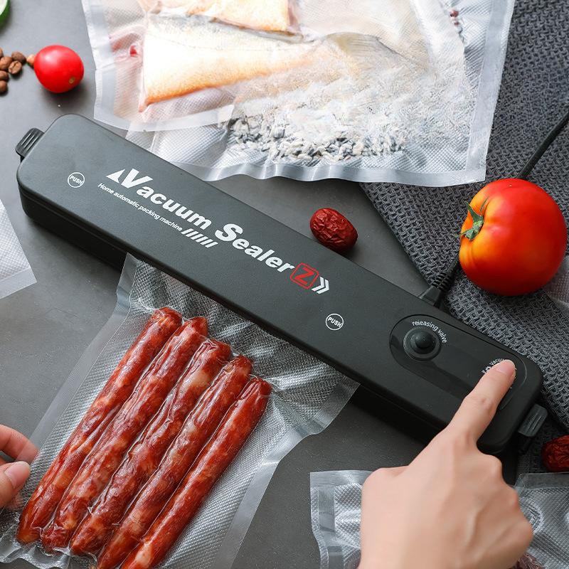 Automatic, Household, Food Preservation Sealing Machine, Small, Zero Food Packaging Machine, Sealing Compression, Vacuuming, Plastic Sealing Machine