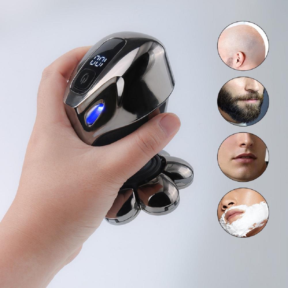 7D trådløs Shever-hårtrimmer for menn