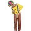 Men Killer Clown Costume For Halloween Parties Soft And Comfortable Jumpsuit**