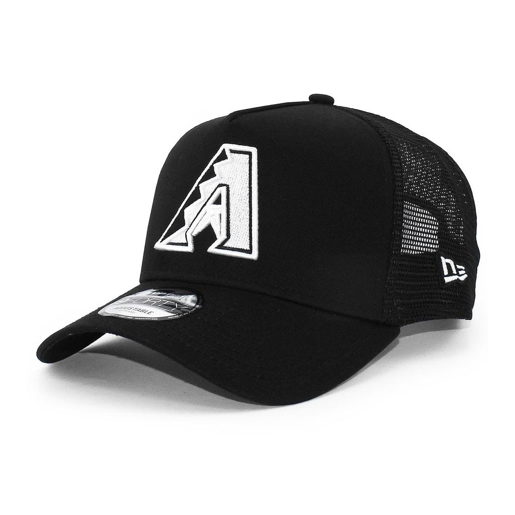 New Era 9FORTY Arizona Diamondbacks MLB TRUCKER MESH CAP Black A-FRAME (940AF) [Used]