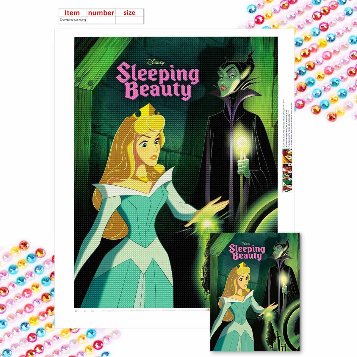 

Полная круглая алмазная живопись Королева и Принцесса Искусство Стразы Картина Мозаика DIY 5D Вышивка крестом Домашнее украшение Round 20x30cm