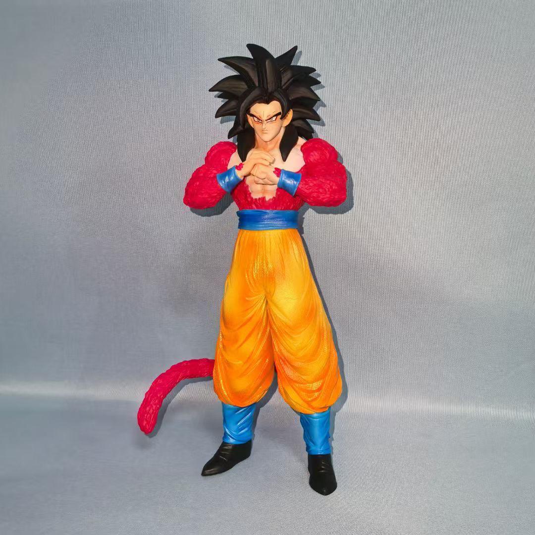

Dragon Ball Goku SS4 28cm Anime Action Figure Model Statue Boys Collection Desktop Decoration Ornament Toys for Gifts 28cm