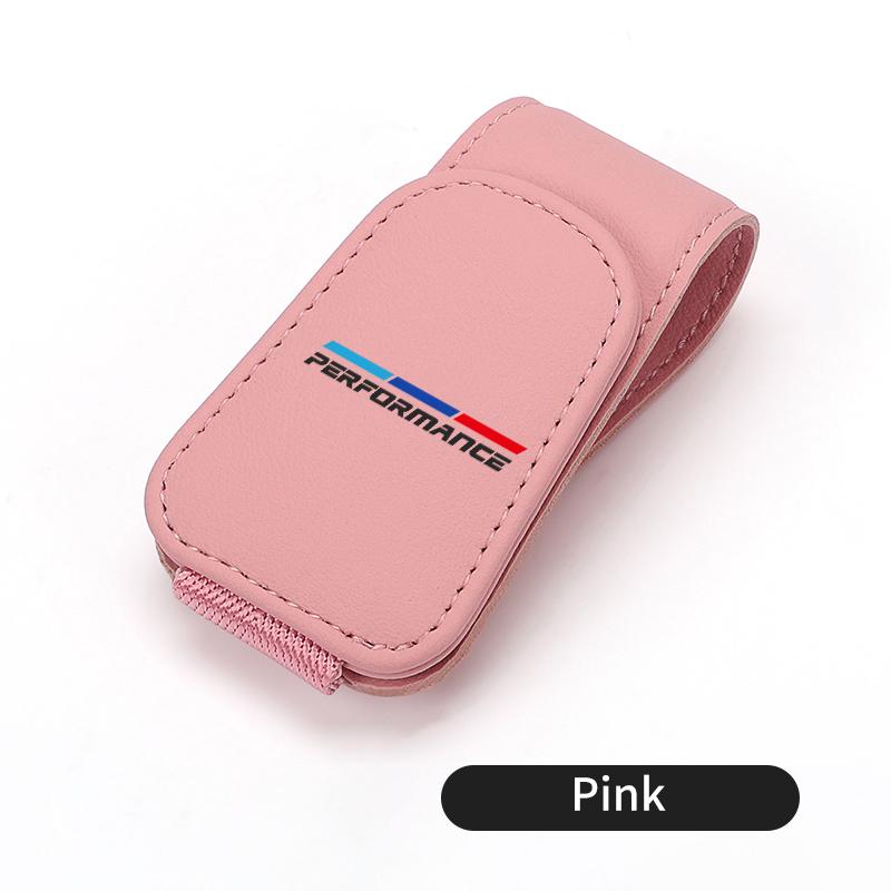 Drswk4 Car Sunglasses Holder Magnetic Portable Ticket Card Clip Auto Accessories For BMW X1 X3 X4 X5 X7 G20 G38 F20 F39 F48 E46 E60 E36