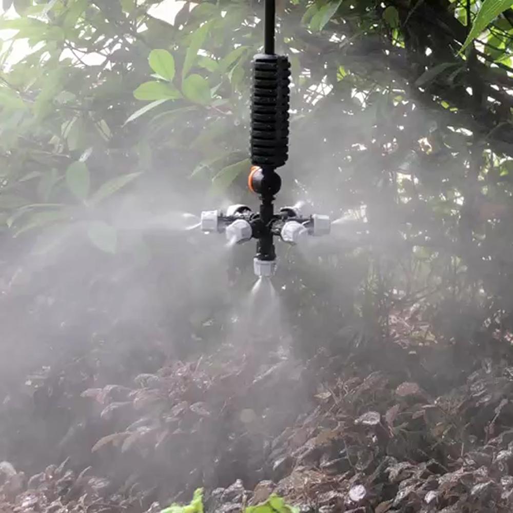4/5/6/7 Way Hanging Anti Drip Atomizing Nozzle Garden Greenhouse Atomization Irrigation System  Greenhouse Drip Irrigation