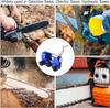 Chainsaw Sharpener Hand-Cranked Chainsaw Chain Sharpening Jig with 3Grinding Rod Portable Chainsaw Sharpening Tool for Chain Saw