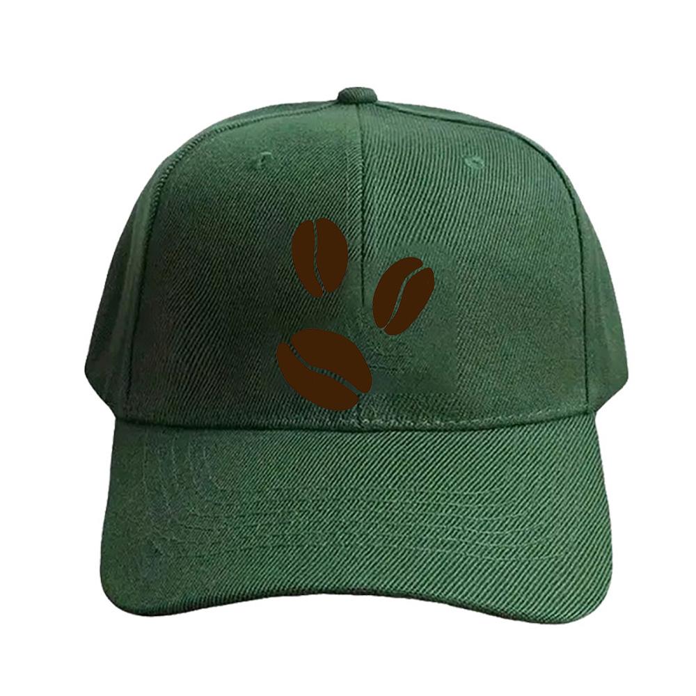 Coffee Beans Caps Summer Adult Baseball Cap Adjustable with Curved Brim Duckbill Hat Protection Sun Hats Casual