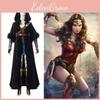 Woman Diana Wonder Prince Cosplay Cape Belt Set Halloween Performance Party