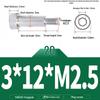 304 Stainless Steel Hex Socket Shoulder and Step Screw Set