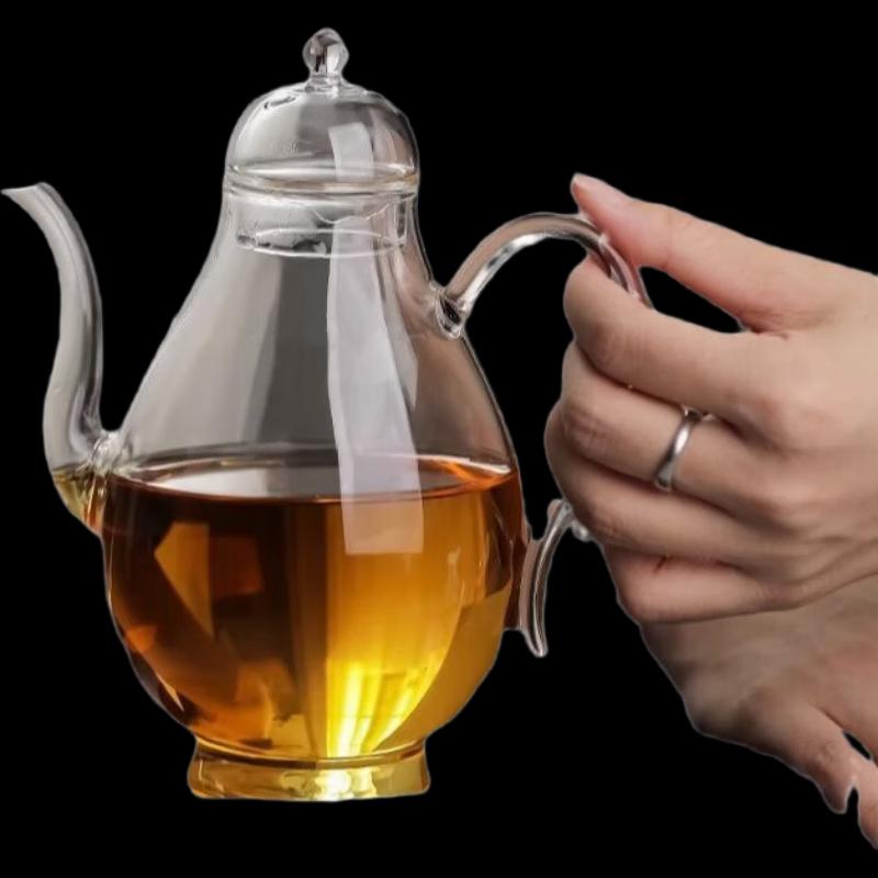 Wutuo Borosilicate Glass Beauty Teapot