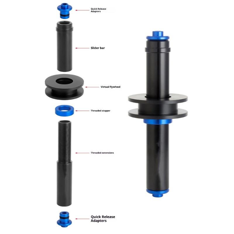 Bikes Chain Stabilizer For Maintenance And Transport Precisions Aluminum Alloy Chain Fastener Tensioner for Bikes Hub