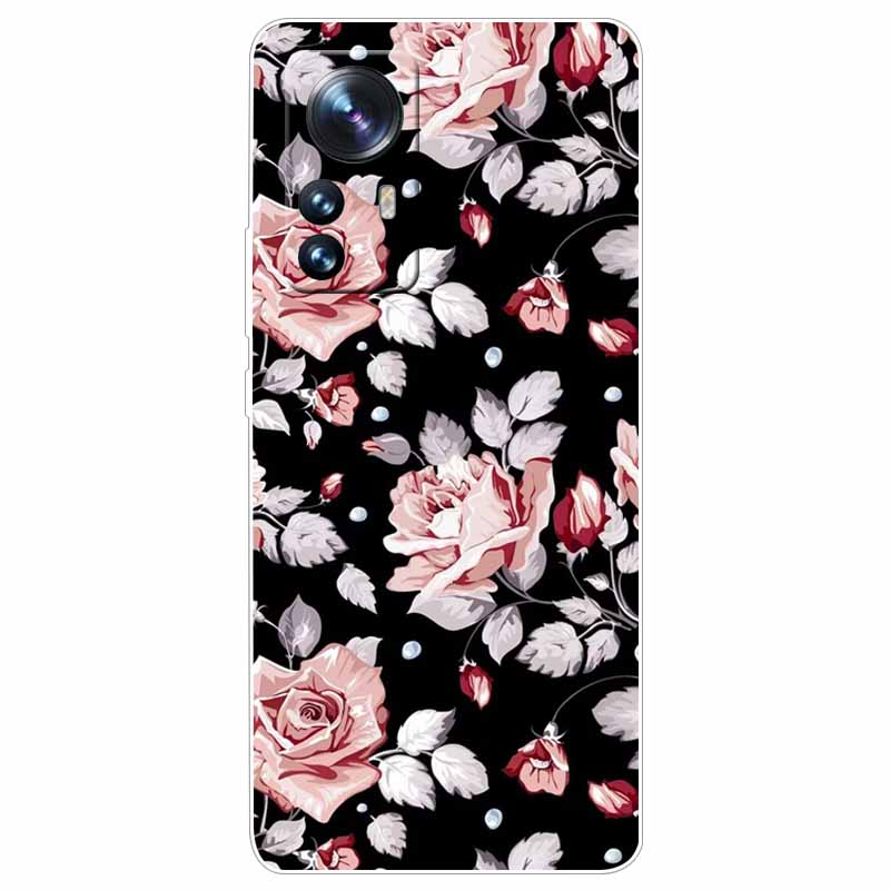 For Xiaomi 12T Pro 5G Case 12 T Cat Space Soft TPU Clear Silicone Funda Cases for Xiaomi 12T 5G Cover 12TPro Shockproof 2022