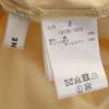 CLANE Long Sleeve Mesh Layered Cut 2 Beige Tops Women Used