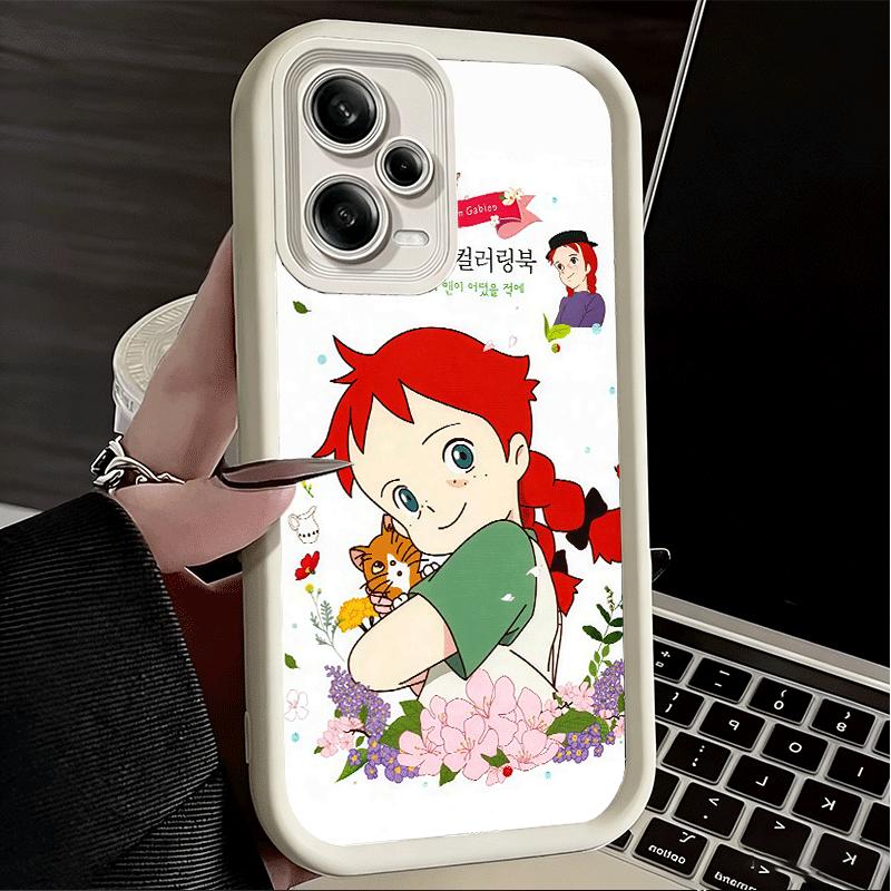 Phone Case for Xiaomi Redmi Note 15 14 13 Pro Plus Anne Of Green Gables Shirley Shell 12S 11 11S 11T 5G 14S Soft Silicone Funda