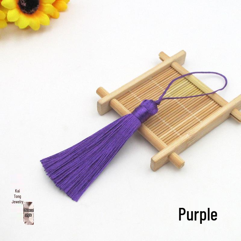 8cm Closed Loop Hanging Cord: Chubby Bookmark & Pillow Tassel