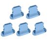 5/1Pcs IOS Metal Dustplugs For iPhone 12 13 14 Pro Max XR XS X 6 7 8 Plus Charging Port Dust Plug Protector Anti-Dirt Stopper