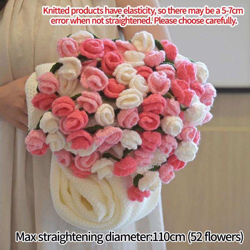 Pink Rose Blanket Soft Blanket For Bedroom Flower Bouquet Blanket Birthday Valentine'S Day Mother'S Day Gift Home Decorations