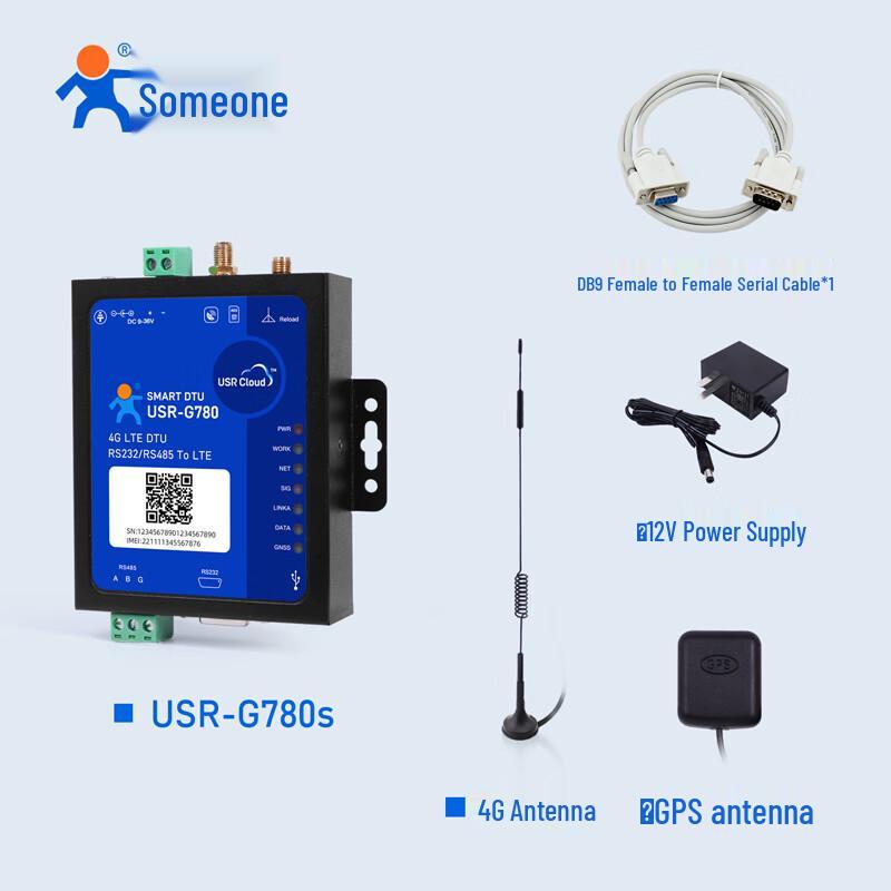 USR-G780s Industrial 4G DTU Module with GPS