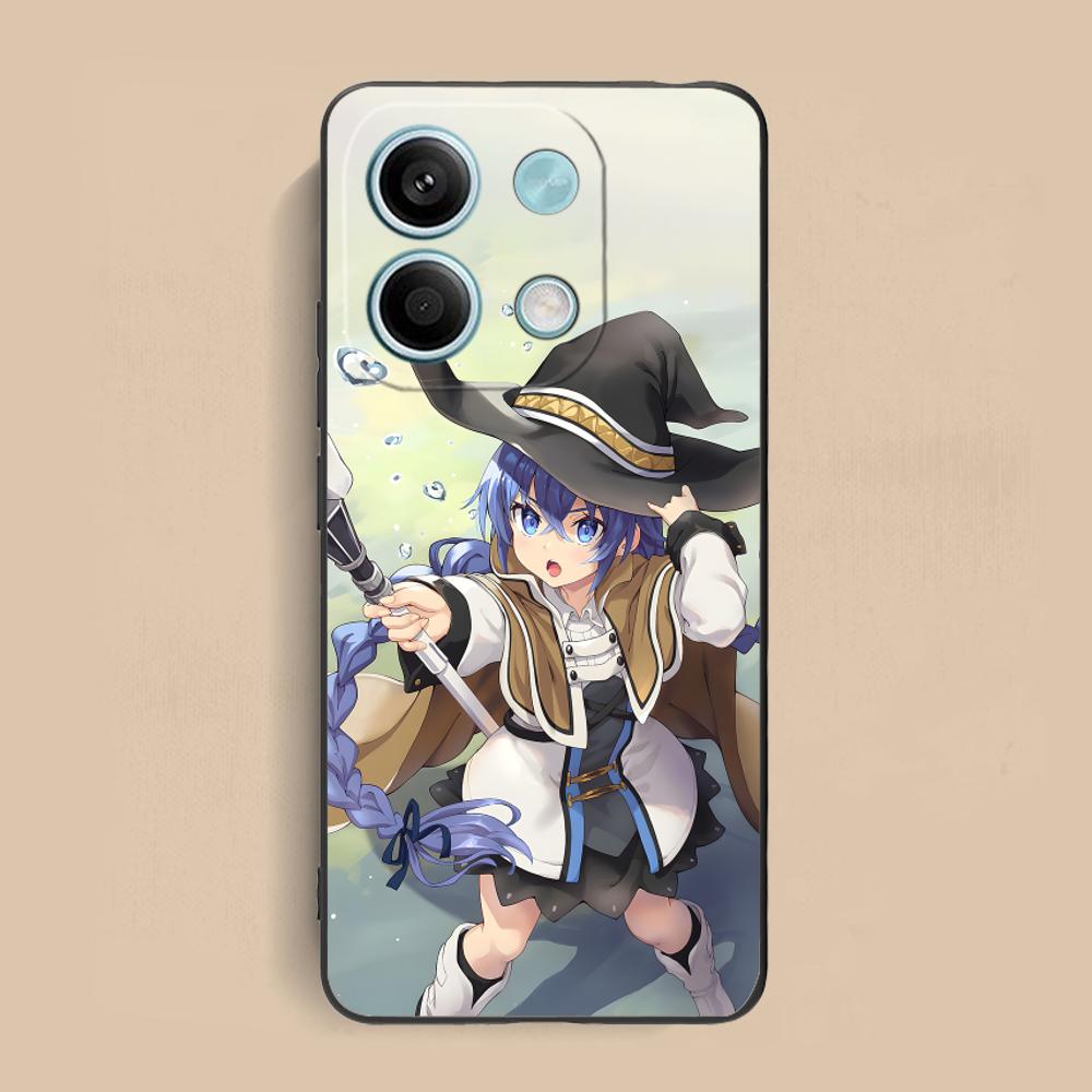 Mushoku Tensei Roxy Mobile Phone Case for Xiaomi Redmi Note 14 13 12 11 S Pro Plus 4G 5G Colorful Printing Cover Pretty Luxury