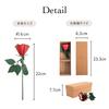 [Dom Teporna] Leather Flower, Rose, Single Flower, Genuine Leather, Cowhide, Leather, Birthday, Wedding Anniversary, Leather Anniversary, Anniversary,