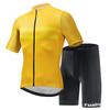 Cycling Suit Set, Breathable Sweat Wicking Short-sleeved Sportswear, Road Bike Racing Overalls Shorts
