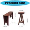 Doll House Zakka Taproom Counter Model Realistic Dollhouses Round Top Stool Realistic Play Stool Realistic Model Toy