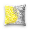 Sandstone Simple Yellow Pillow Geometric Pillow Case Plush Car Living Room Sofa Pillow Nordic