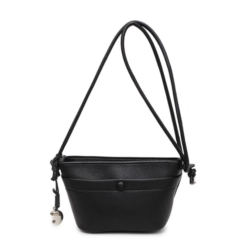 

New Fashion Bucket Bag Women s Versatile Casual Shoulder Messenger Bag чорний