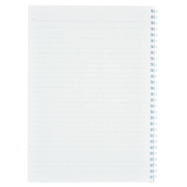 KOKUYO Campus Soft Ring Dot 40 of Notebook, Ruled, Sheets, B5, Cut-Off, Blue, S-S111AT-B (Pack 5)