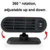 1200W Portable Car Heater 12V/24V Electric Cooling Heating Fan Windshield Defogger Defroster Demister Electric Devices for Car A