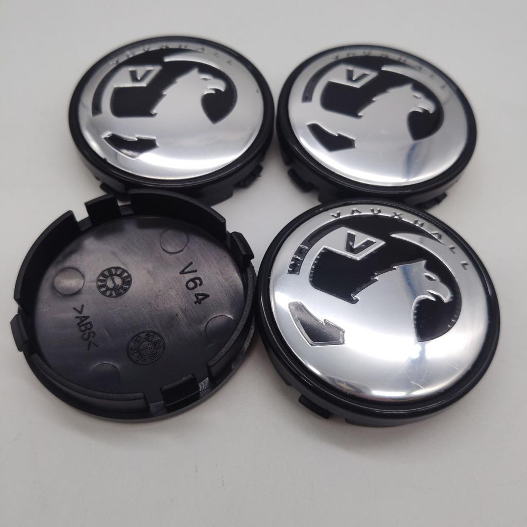 ASI1 4Pcs 64MM Vauxhall Emblem Badge Logo Car Wheel Center Hub Modification Accessories Compatible for XC60 XC90 V60 S60 V50 V40 XC40 XC70 S70