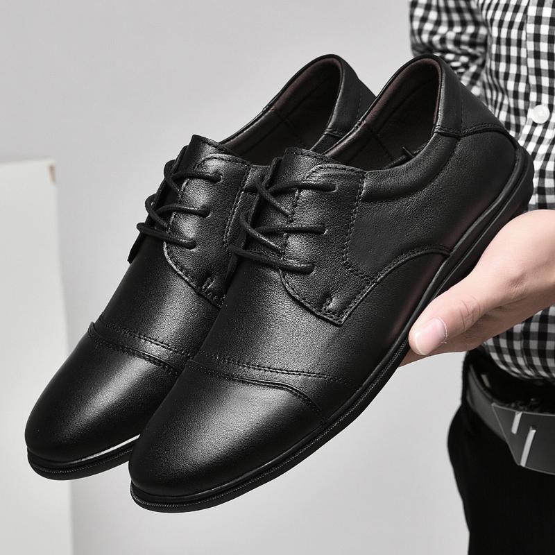 Sapatos Sociais Masculinos Couro Genuíno Formal Negócios Cadarço Minimalistas Sapatos Para Homens Luxo Sapatos Masculinos Casuais Mocassins