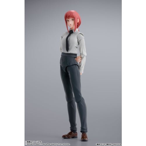 TAMASHII NATIONS S.H.Figuarts Chainsaw Man Makima, approximately 140mm, PVC, ABS, and fabric pre-painted action figure