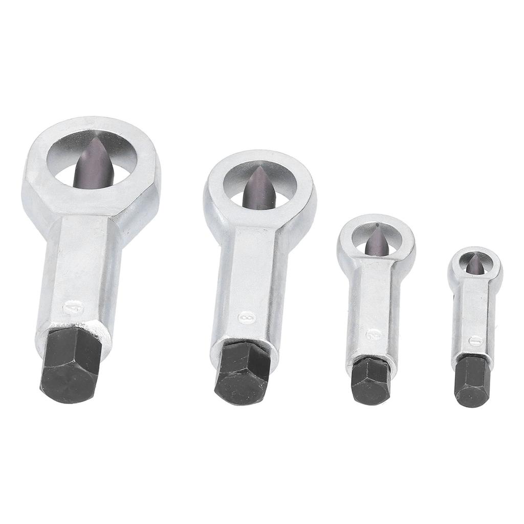 4 szt. Rozłupywacz nakrętek Stal łożyskowa Solidny Trwały Wygodny Wydajny Usuwanie Rozłupywanie Nakrętek