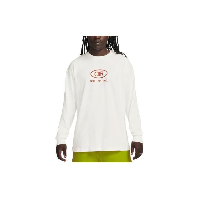 Nike Sportswear Long-Sleeve Nike Air Inc. T-shirt  White  Men s FJ1087-133 L