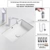 Aokewen 5534 Narrow Ceramic Undermount Basin