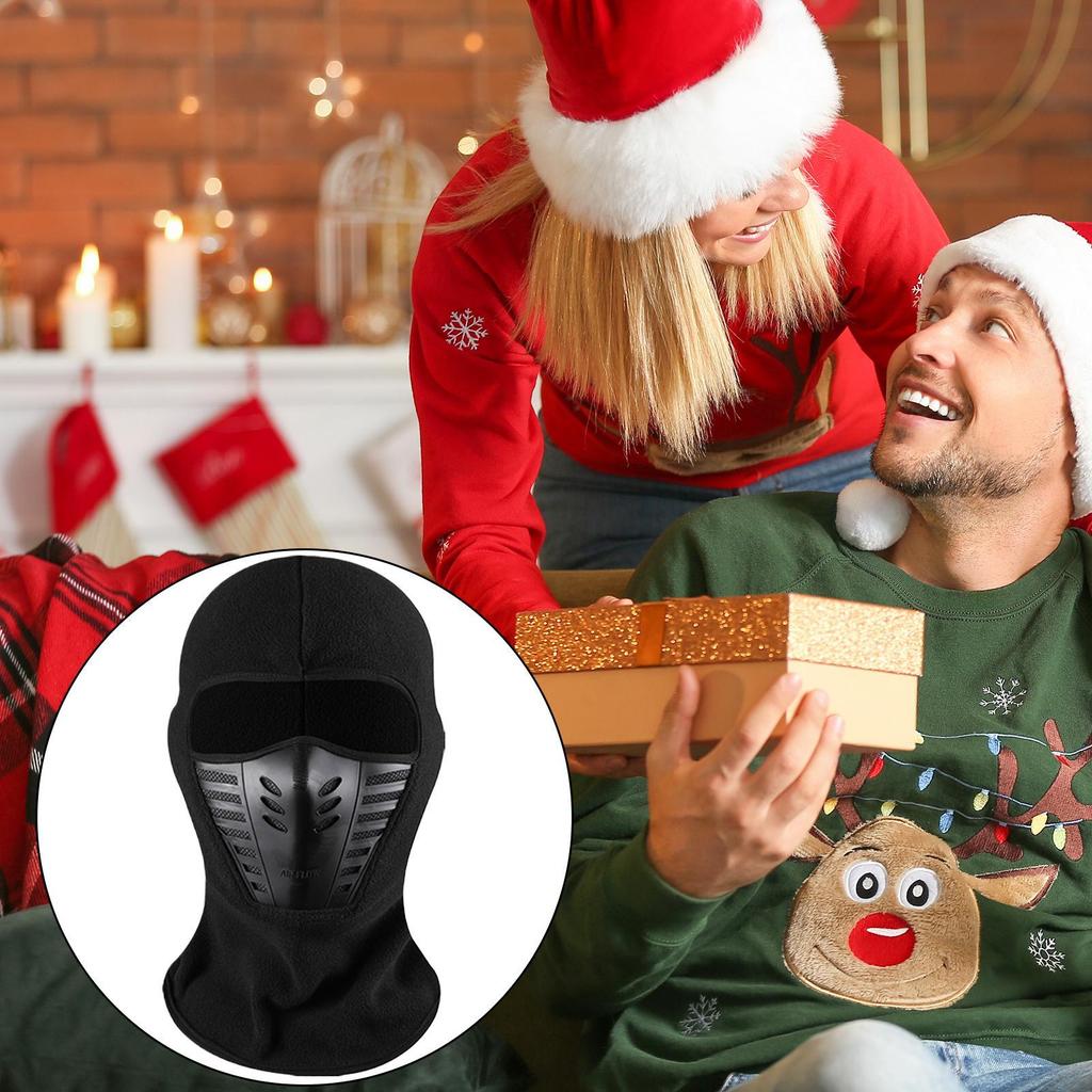 Motorcycle Face Cover Breathable Thermal Windproof Winter Warm Motorcycle Head Hood For Men Women Outdoor Snow Cycling Hiking