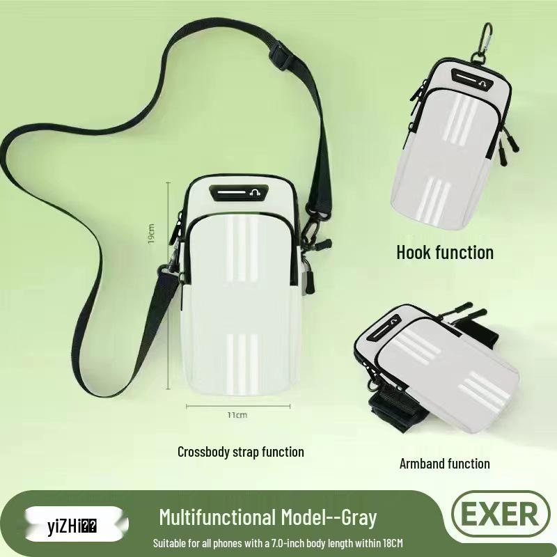 Water-Repellent Men's & Women's Running Armband: Lightweight Phone Sleeve for Fitness