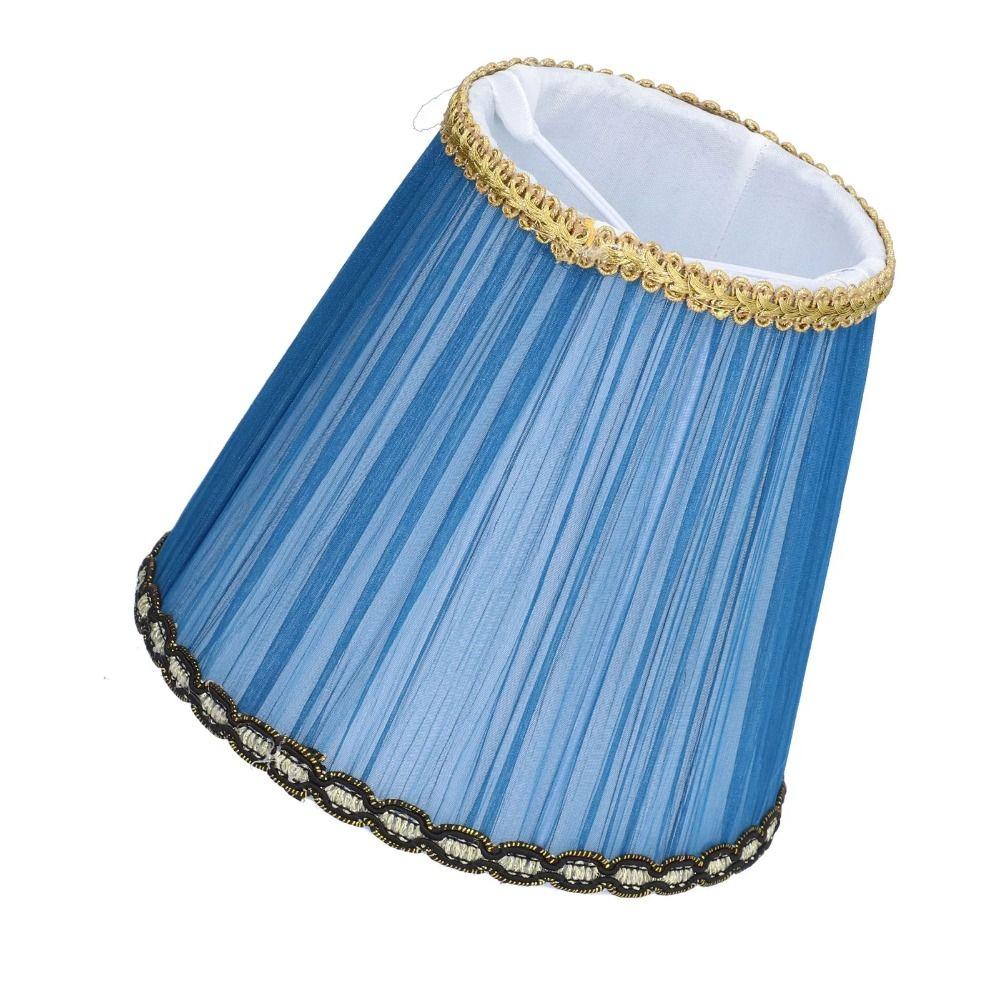 Wear‑resistant Table Lamp Cover E14 Bulb Chandelier Lampshade Safe Cloth Lamp Shade  Household