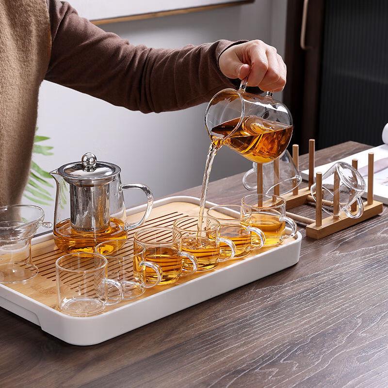 Shangqi Chinese Glass Tea Set