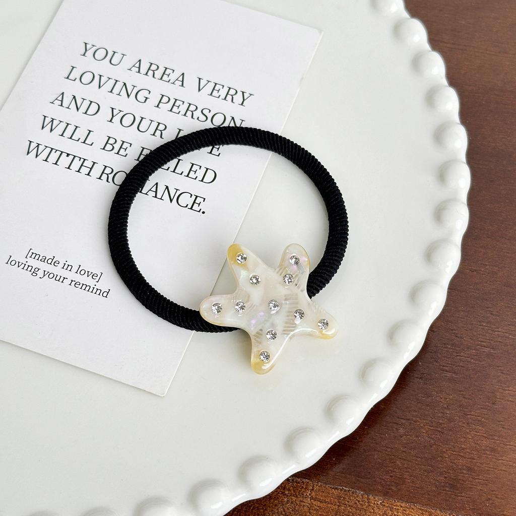 Star Acetate Fashionforward Hair Clip With Sparkly Rhinestones Tailored For Women Sophisticated