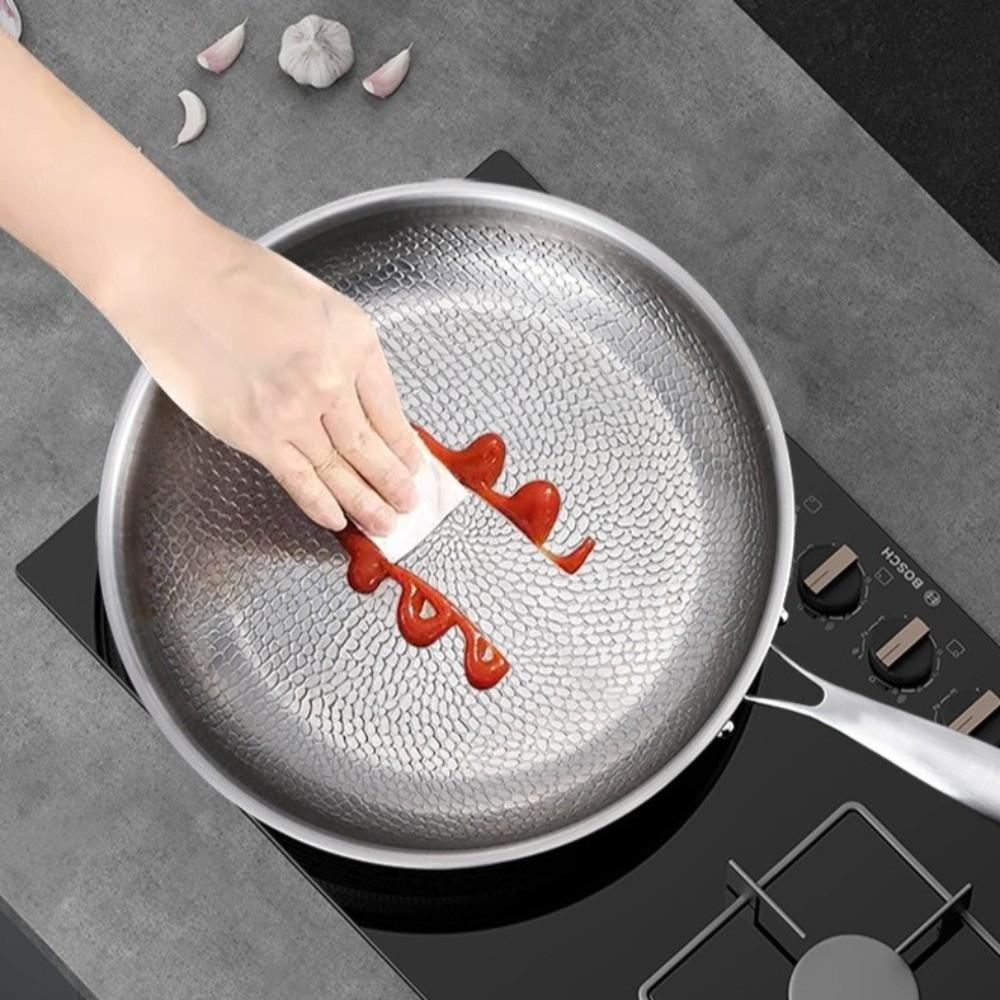 Antihaft-Steakpfanne 26/28/30/32cm Küchengeschirr Titan-Pfanne Gas-Induktionsherd