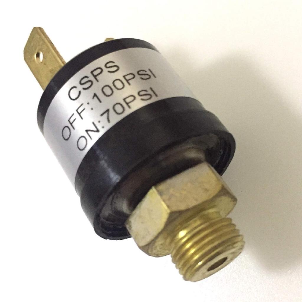 Mercy tools Tlakový spínač vzduchového odpružení 1/8NPT Závit Vzduchová houkačka Vzduchová nádrž (70-100 PSI)